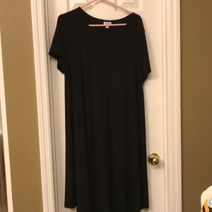 Solid Black LuLaRoe 2X Carly